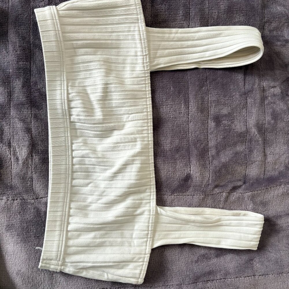 Billabong Cream Ribbed Bikini Set M - Picture 11 of 13